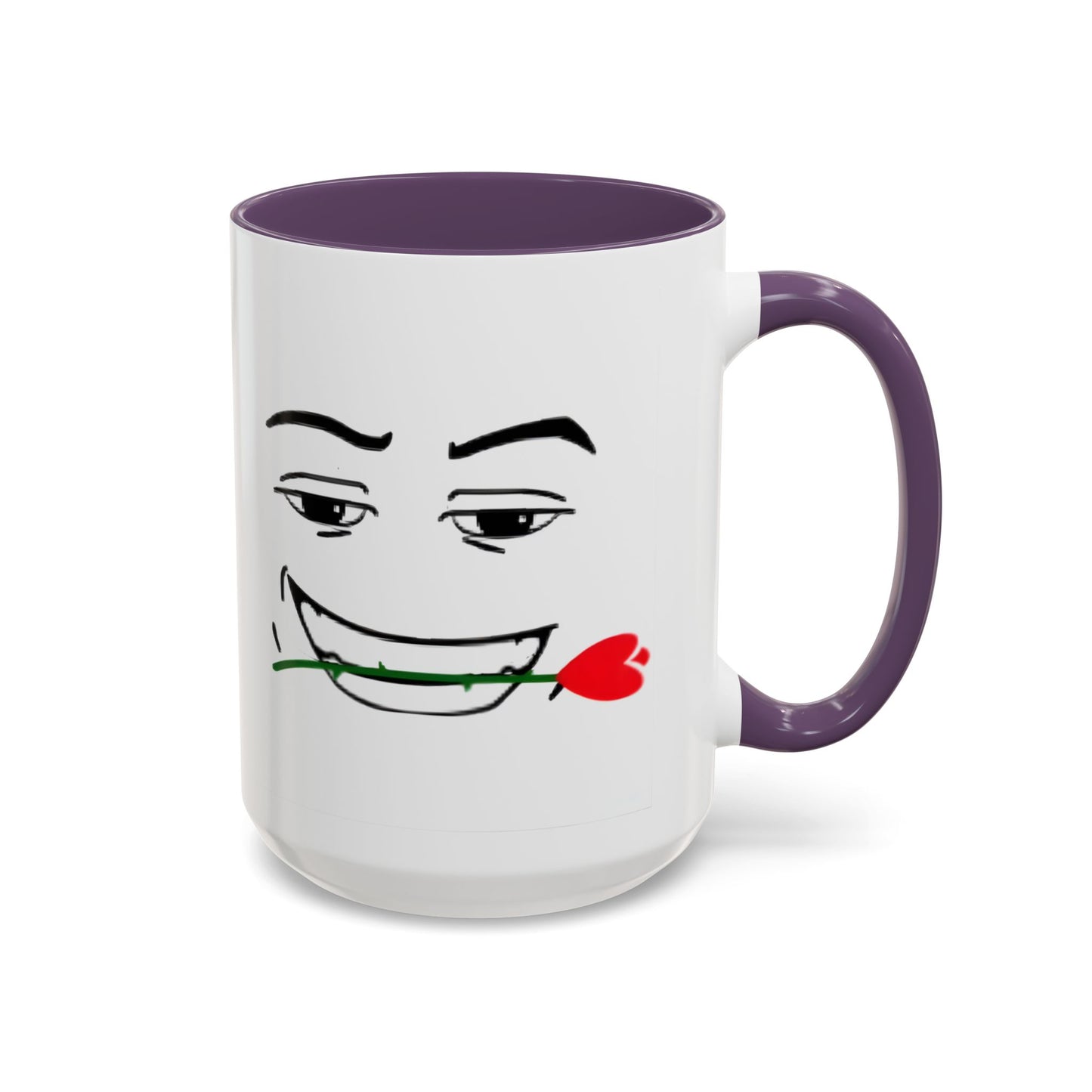 Flirty Smirk Rose Mug 😏🌹 Romantic Attitude Gift (11oz, 15oz)