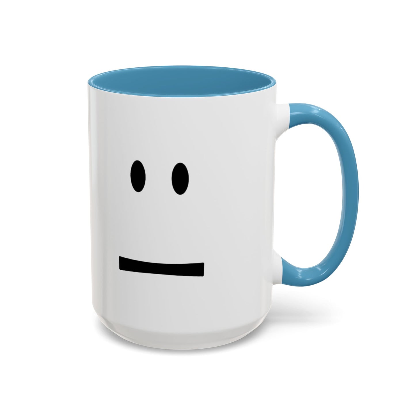 Minimalist Face Mug 😐 | Simple Aesthetic Coffee Mug | Calm Mood Cup (11oz, 15oz)