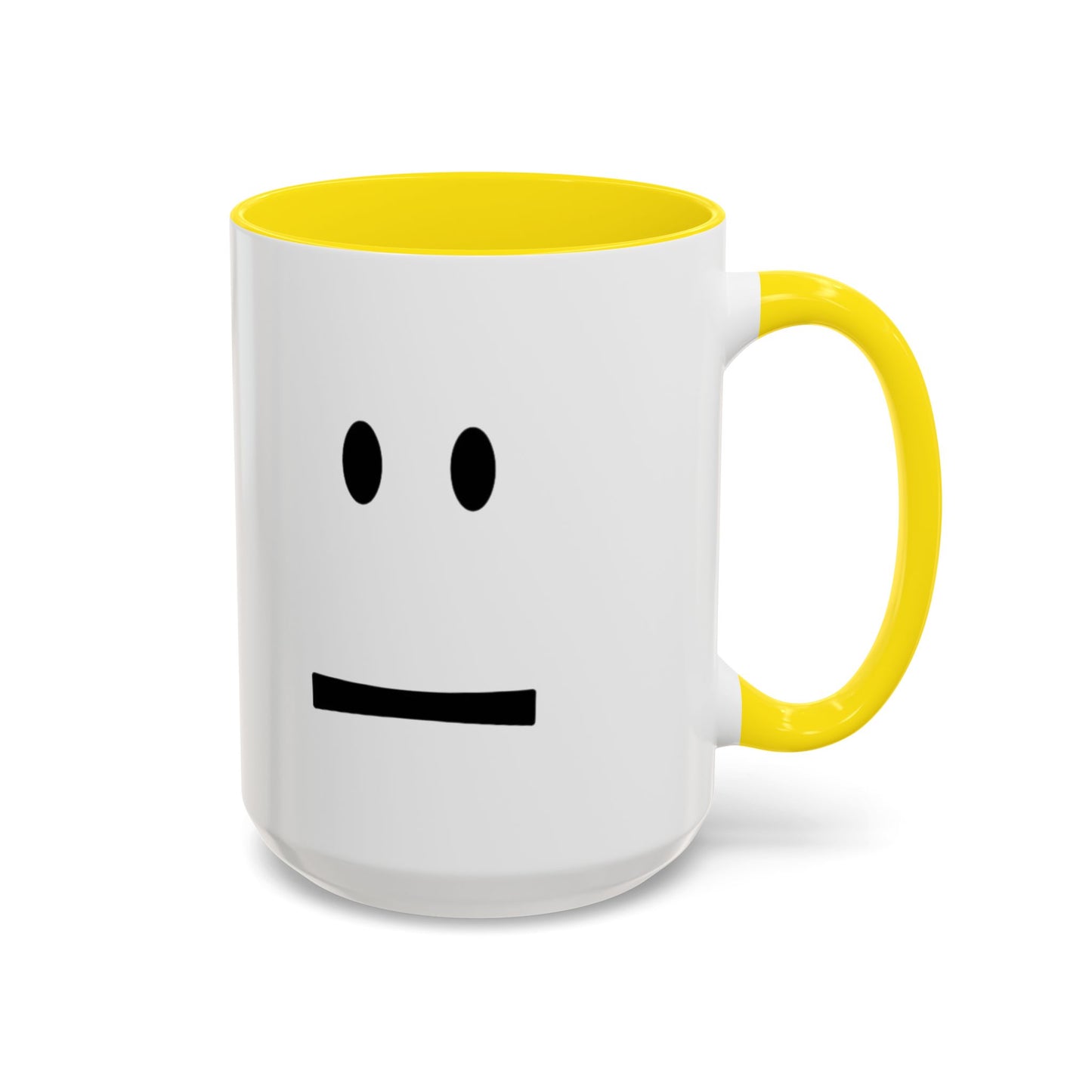 Minimalist Face Mug 😐 | Simple Aesthetic Coffee Mug | Calm Mood Cup (11oz, 15oz)