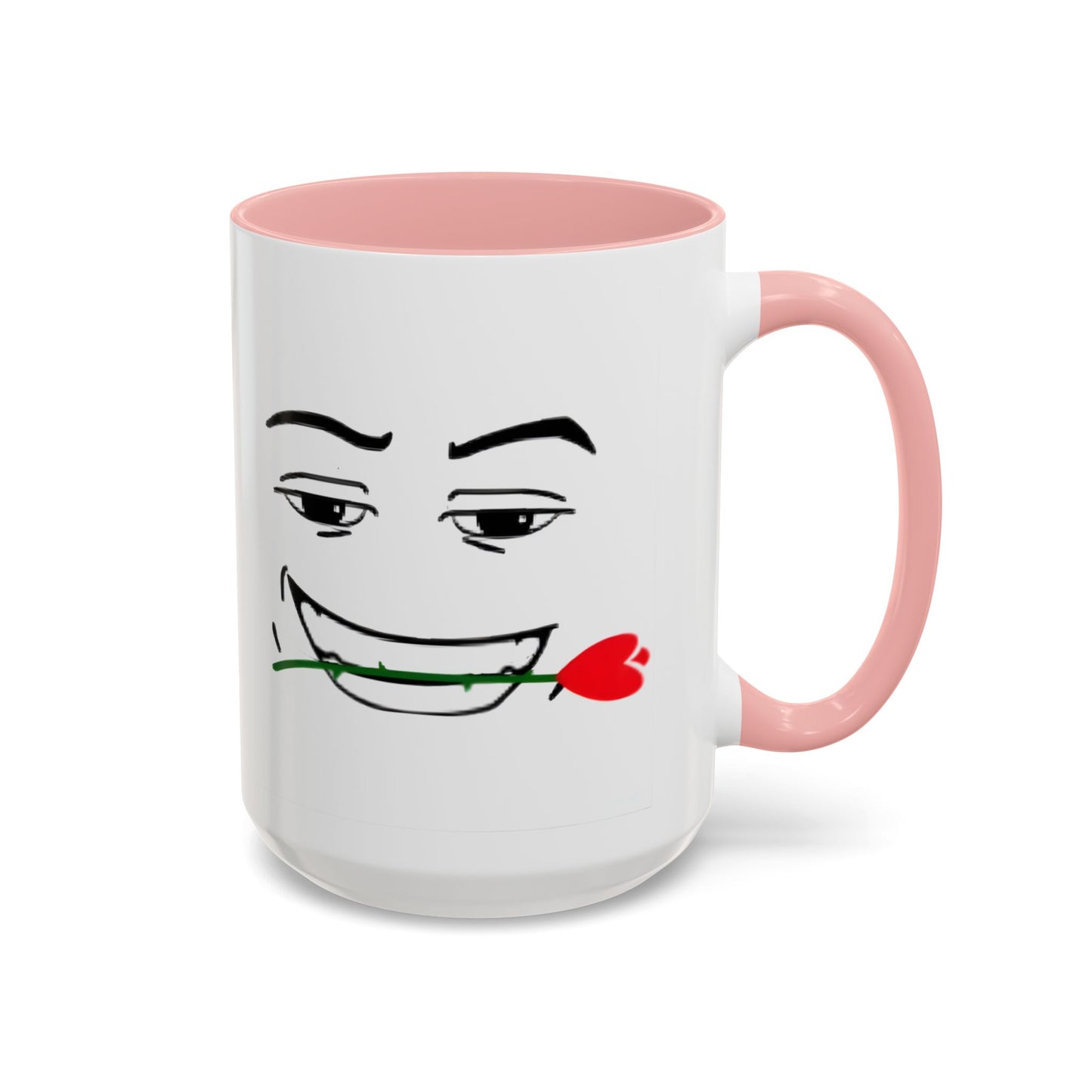 Flirty Smirk Rose Mug 😏🌹  Romantic Attitude Gift (11oz, 15oz)