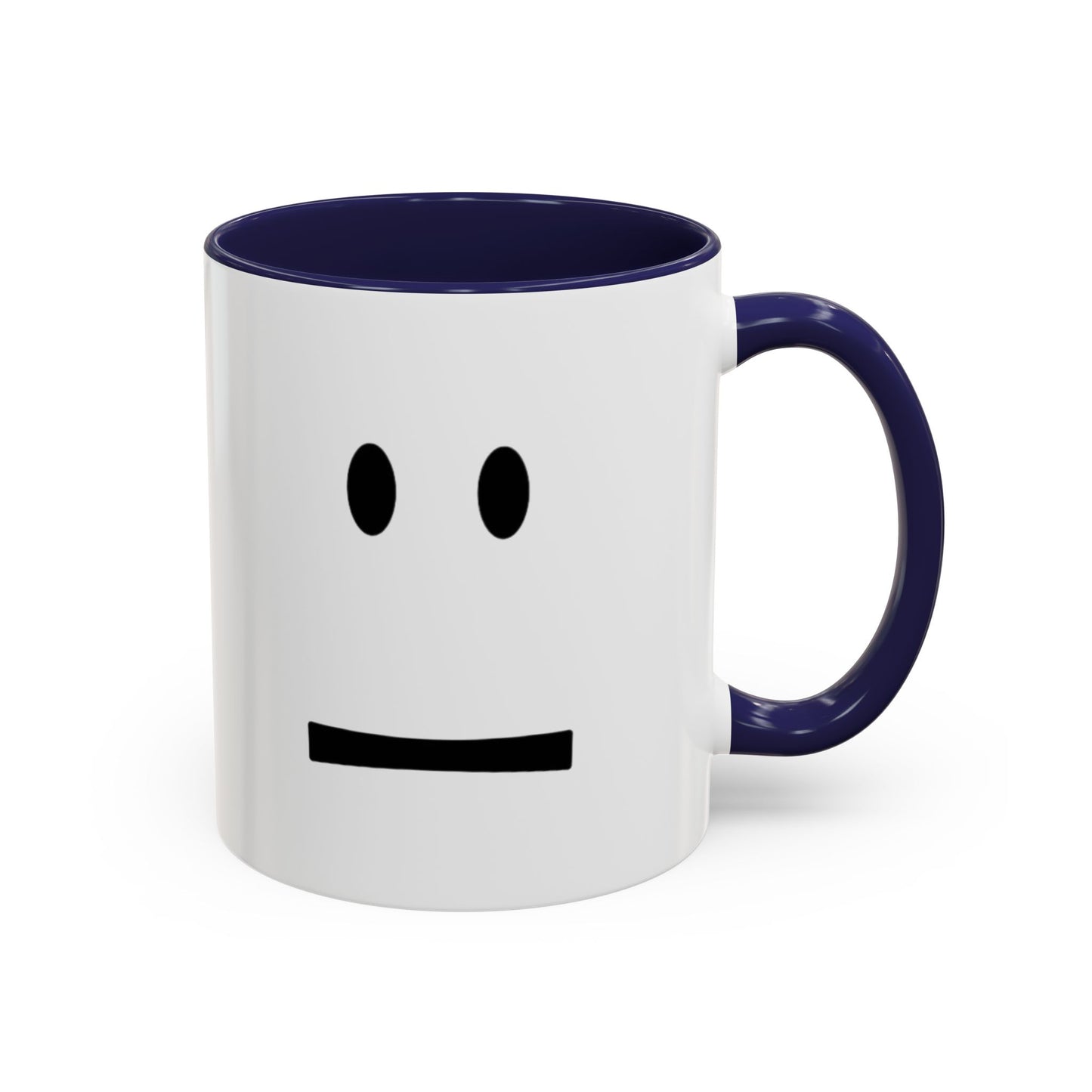 Minimalist Face Mug 😐 | Simple Aesthetic Coffee Mug | Calm Mood Cup (11oz, 15oz)