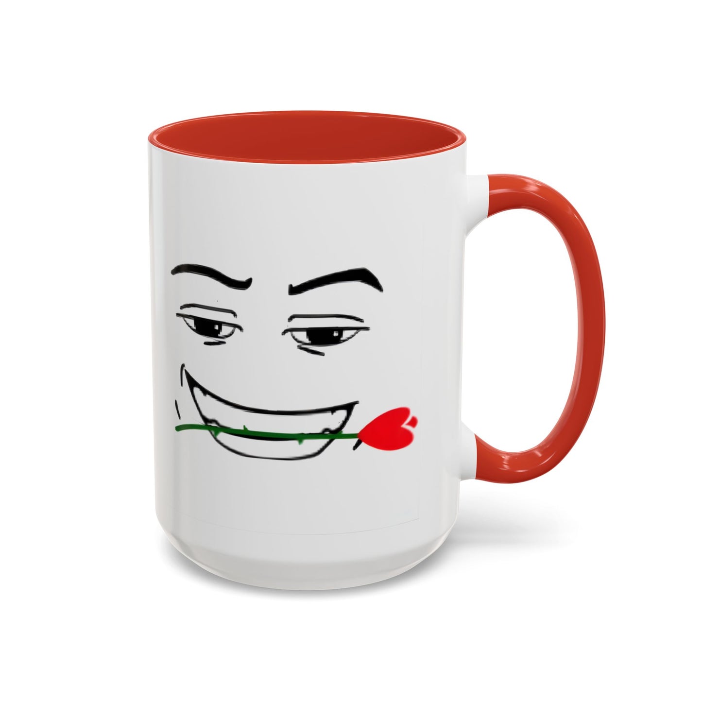 Flirty Smirk Rose Mug 😏🌹  Romantic Attitude Gift (11oz, 15oz)