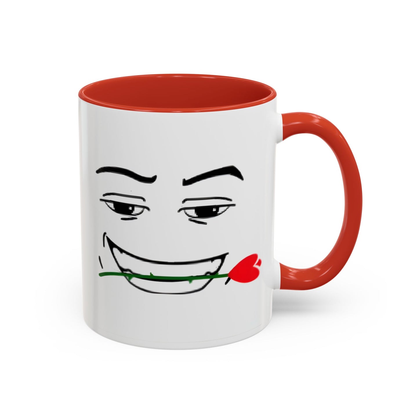 Flirty Smirk Rose Mug 😏🌹  Romantic Attitude Gift (11oz, 15oz)