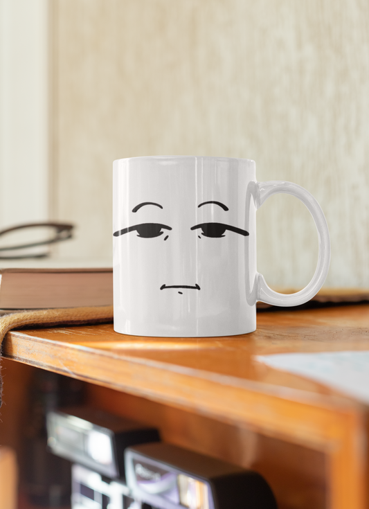 No Mood Mug –  Face Coffee Cup