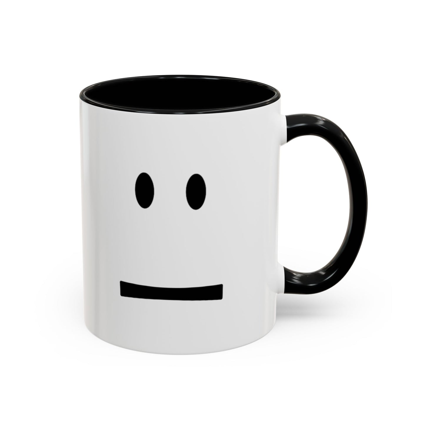 Minimalist Face Mug 😐 | Simple Aesthetic Coffee Mug | Calm Mood Cup (11oz, 15oz)