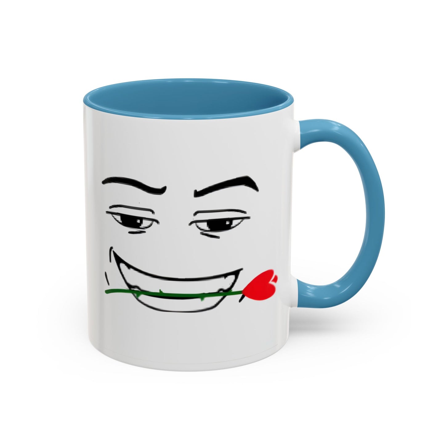 Flirty Smirk Rose Mug 😏🌹  Romantic Attitude Gift (11oz, 15oz)