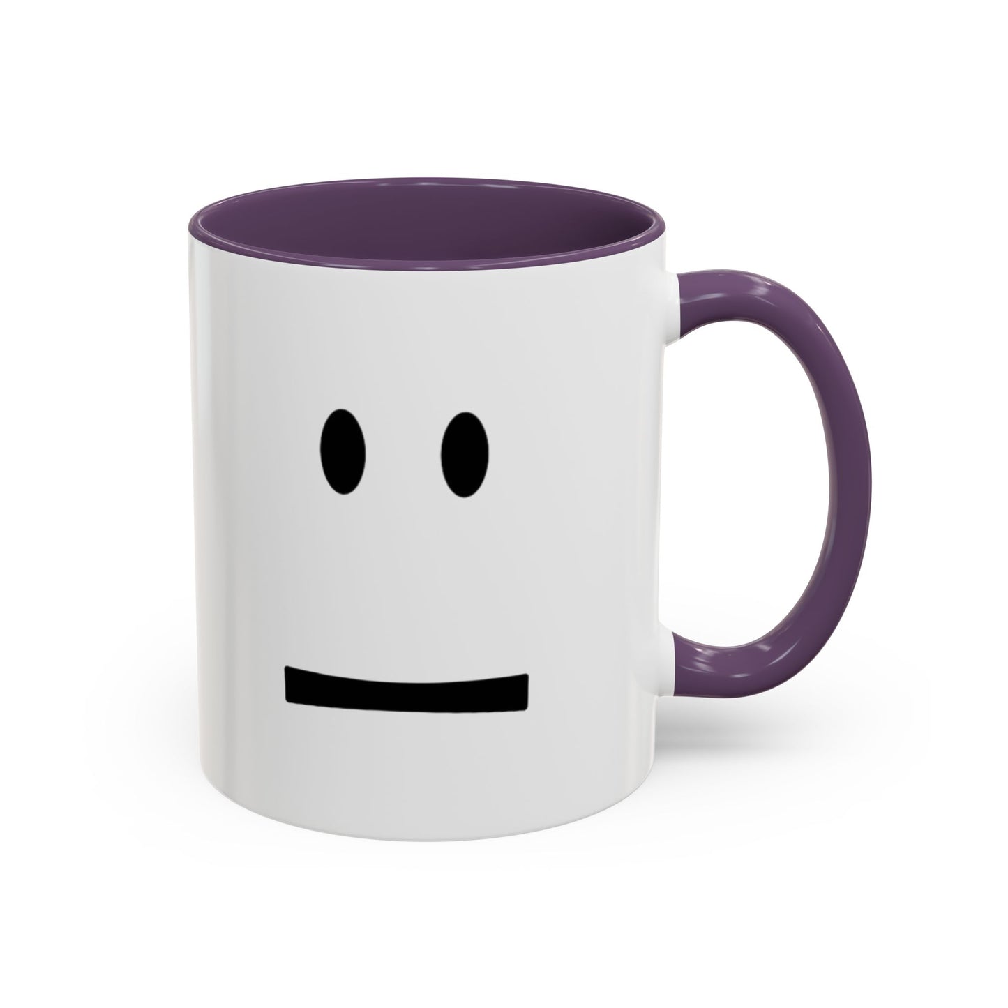 Minimalist Face Mug 😐 | Simple Aesthetic Coffee Mug | Calm Mood Cup (11oz, 15oz)