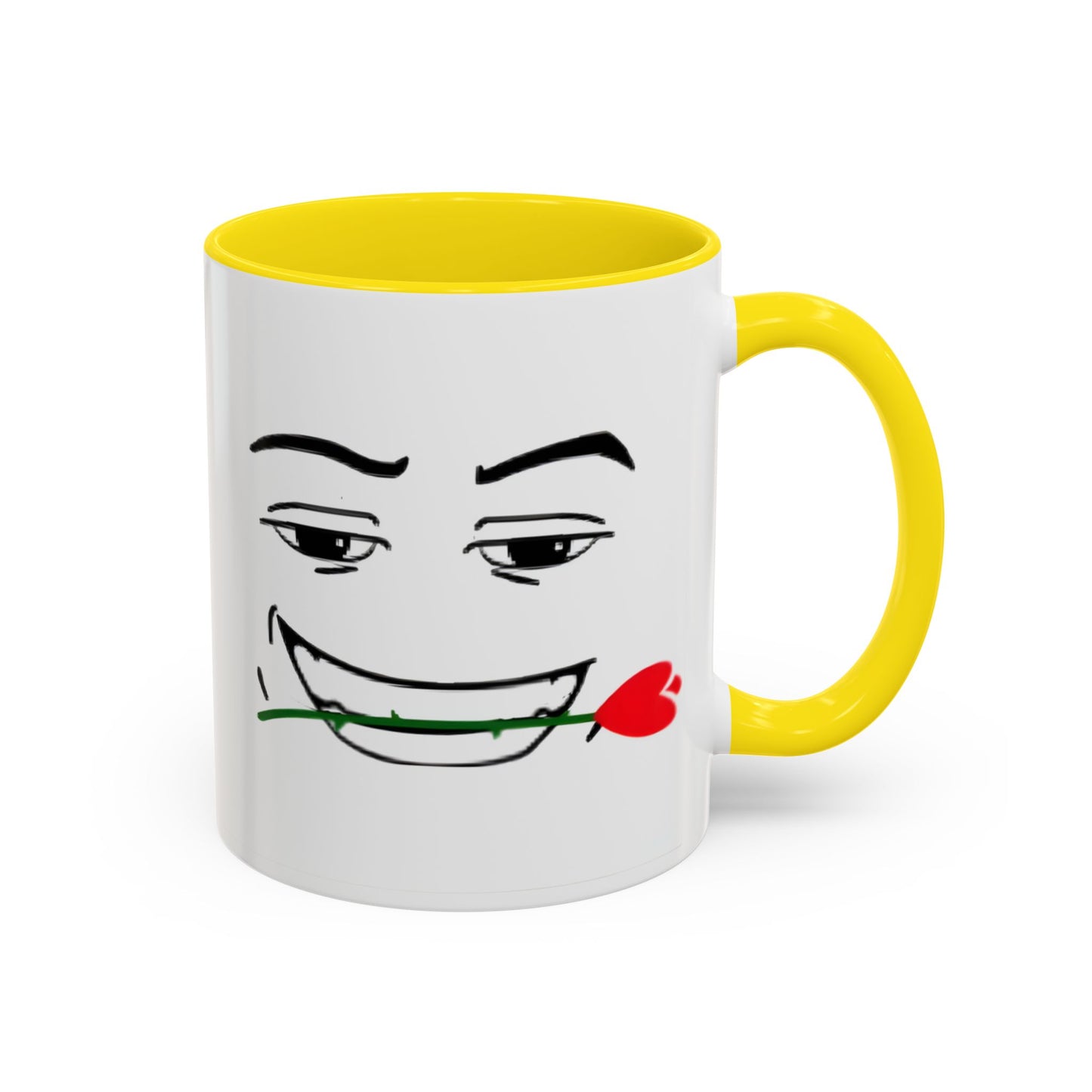 Flirty Smirk Rose Mug 😏🌹  Romantic Attitude Gift (11oz, 15oz)