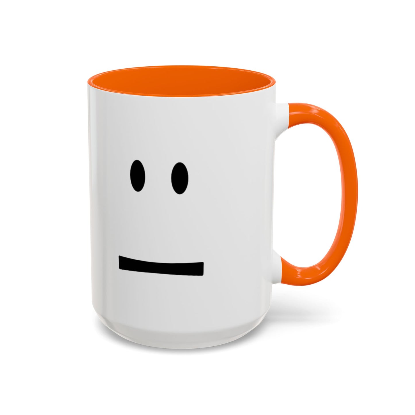 Minimalist Face Mug 😐 | Simple Aesthetic Coffee Mug | Calm Mood Cup (11oz, 15oz)