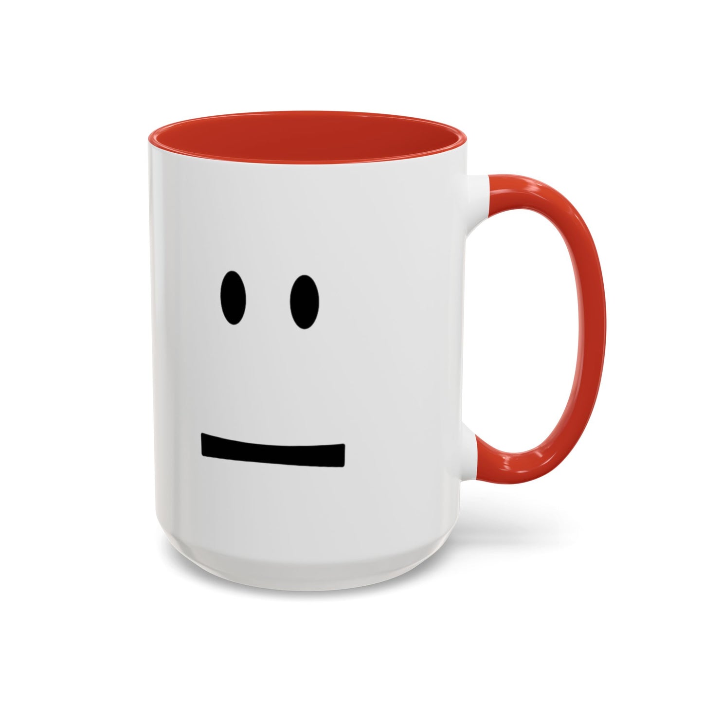 Minimalist Face Mug 😐 | Simple Aesthetic Coffee Mug | Calm Mood Cup (11oz, 15oz)