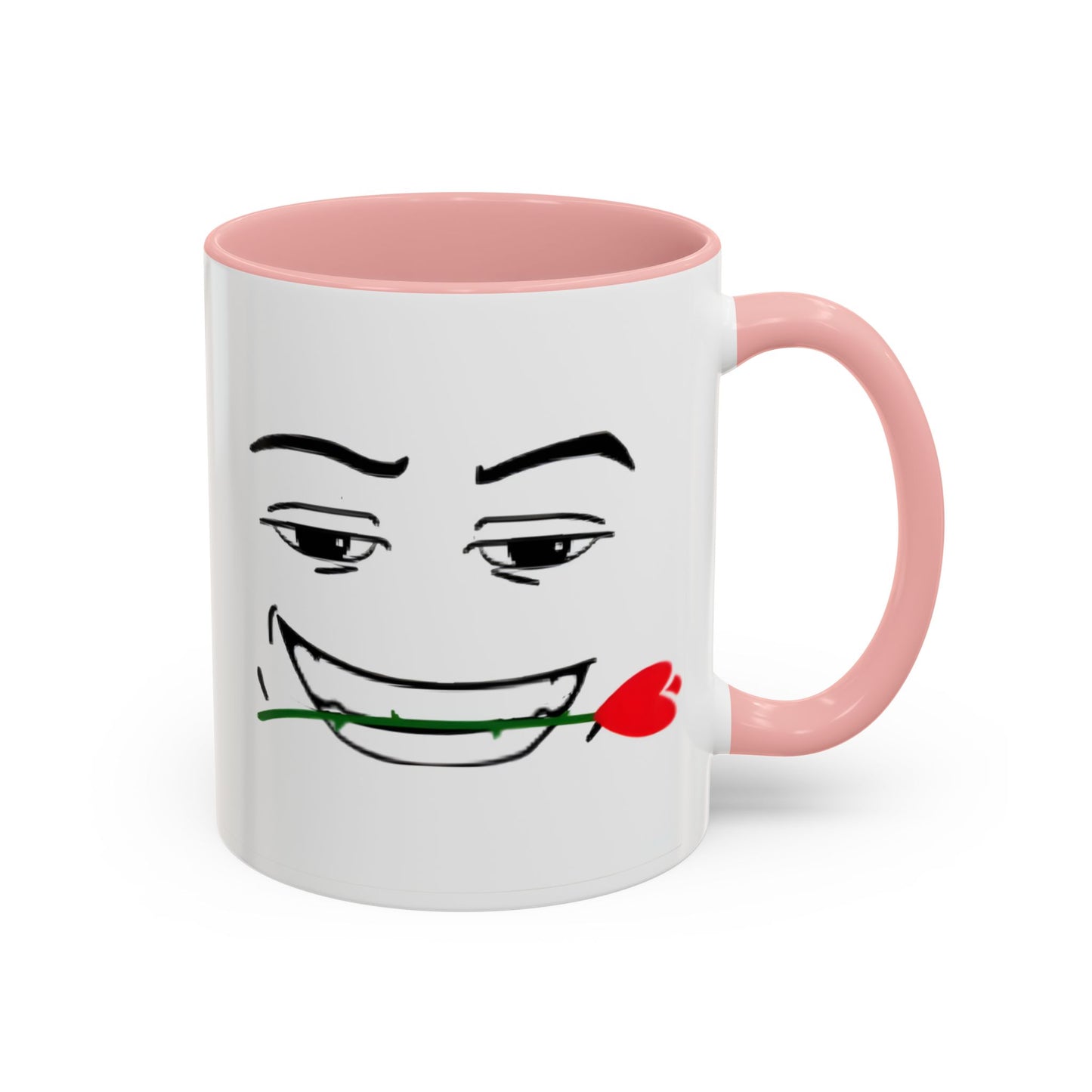 Flirty Smirk Rose Mug 😏🌹  Romantic Attitude Gift (11oz, 15oz)