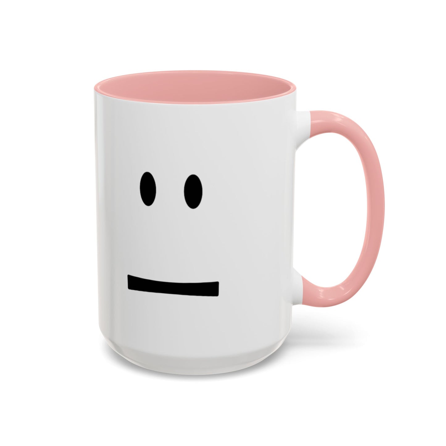 Minimalist Face Mug 😐 | Simple Aesthetic Coffee Mug | Calm Mood Cup (11oz, 15oz)